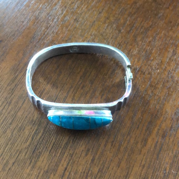 Vintage turquoise bracelet - Picture 1 of 5